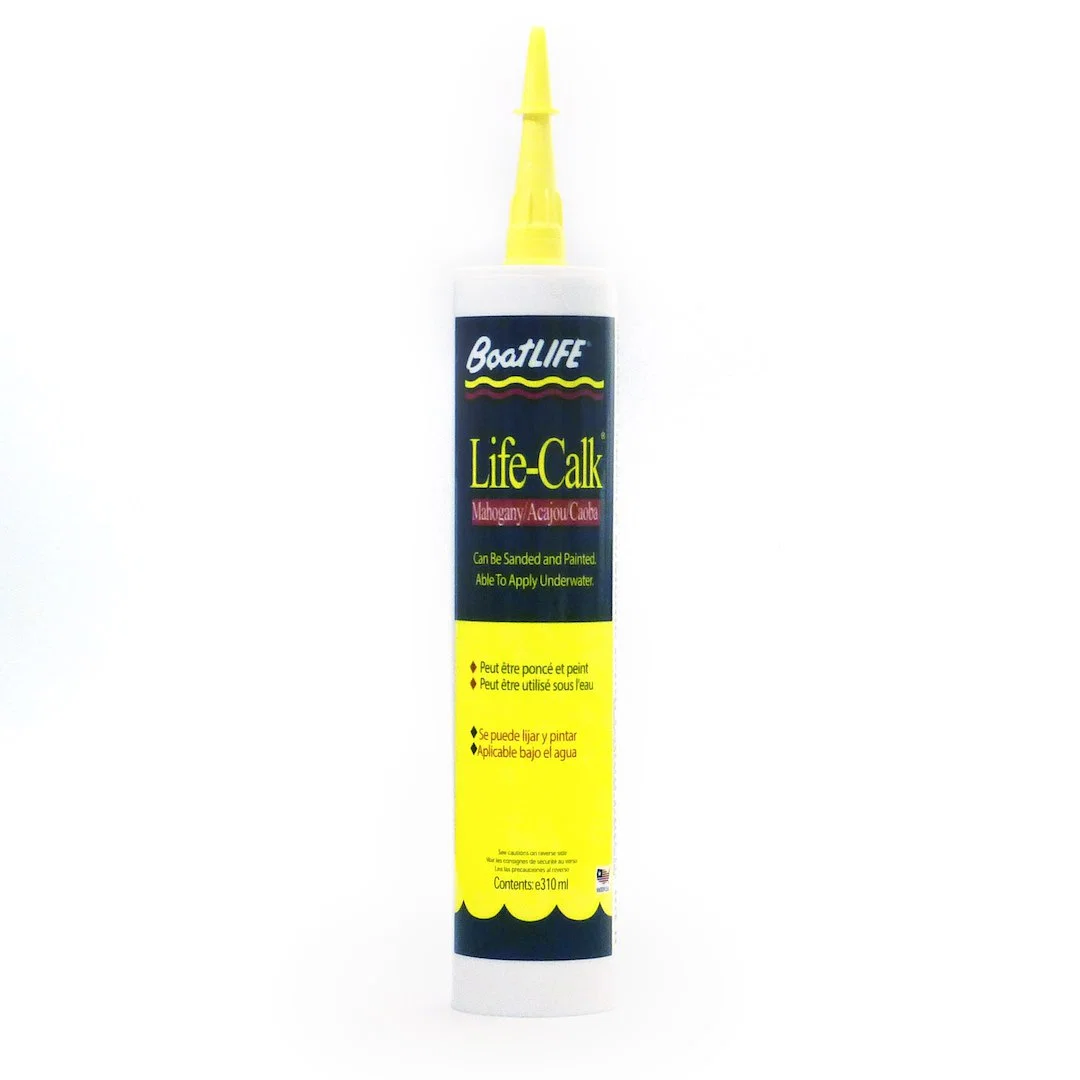 1035 – LIFE INDUST. Caulk Sealant, Use For Teak Decks/ Bed Deck/ Hull Hardware/ Seal Thru-Hull Fittings/ Underwater S...